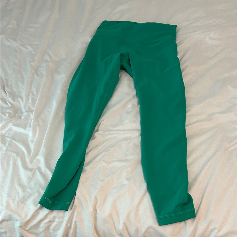 Green women’s leggings